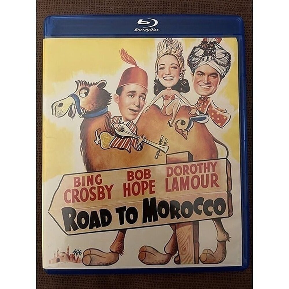 Road to Morocco (Blu-ray, 1942) Bob Hope, Bing Crosby - Kino Lorber